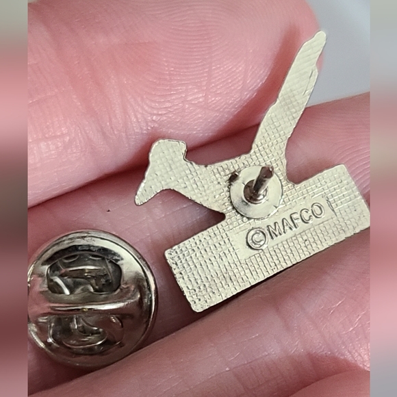 Vintage Mafco roadrunner brooch pin enamel Arizona collectible euc estate vtg - Picture 5 of 6